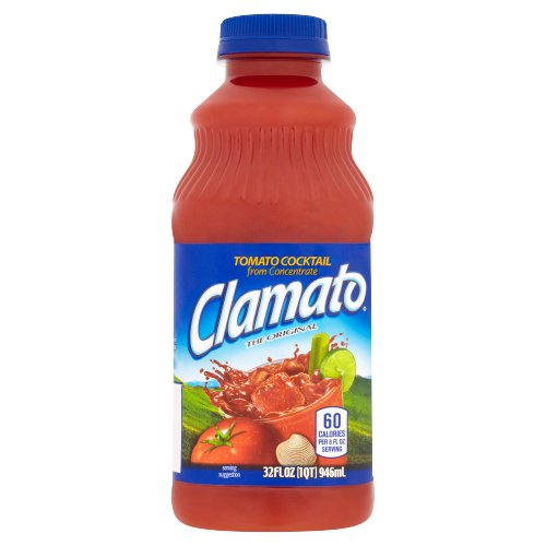 CLAMATO TOMATO COCKTAIL JUICE IN PLASTIC BOTTLE 946ML