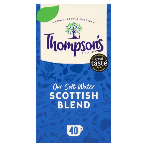 THOMPSON SCOTTISH TEA BAGS PMP £1.25 125G