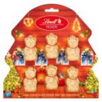 LINDT TEDDY BEAR MILK CHOCOLATE TREE DECORATIONS 60G-XMAS
