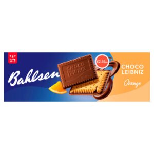 BAHLSEN CHOCO LEIBNIZ ORANGE PMP £1.75 111G