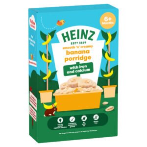 HEINZ BABY FOOD BANANA PORRIDGE 6+ MONTHS 125G