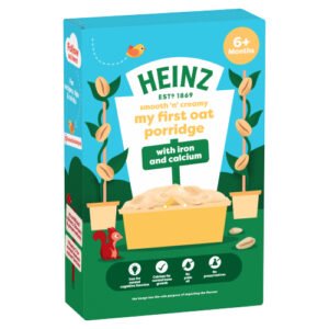 HEINZ BABY FOOD MY FIRST OAT PORRIDGE 6+ MONTHS 125G