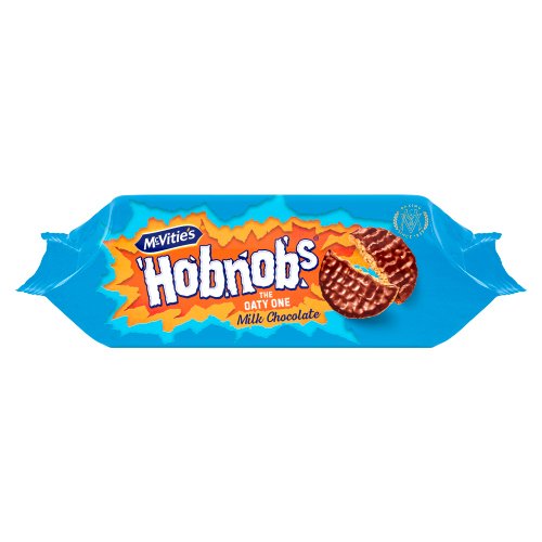 MCVITIE'S HOBNOBS MILK CHOCOLATE BISCUITS 262G