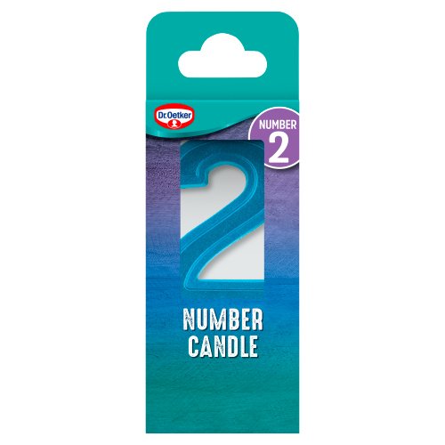DR.OETKER NUMBER TWO CANDLE 5G