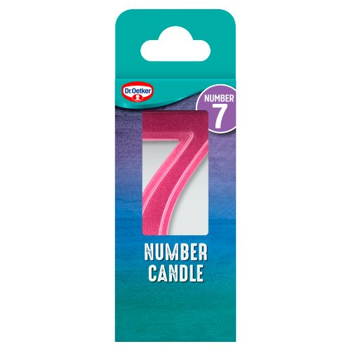 DR.OETKER NUMBER SEVEN CANDLE 5G