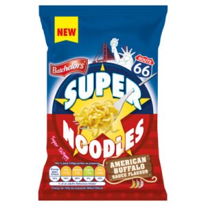 BATCHELORS SUPER AMERCIAN BUFFALO SAUCE INSTANT NOODLE BLOCK 24X 90G