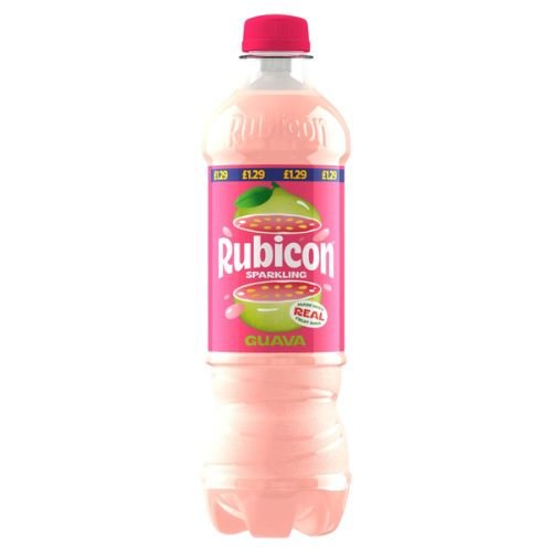 RUBICON SPARKLING GUAVA PMP £1.29 500ML