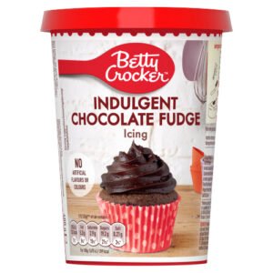 BETTY CROCKER INDULGENT CHOCOLATE FUDGE ICING 400G
