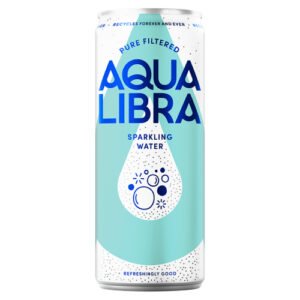 AQUA LIBRA SPARKLING WATER CAN 330ML