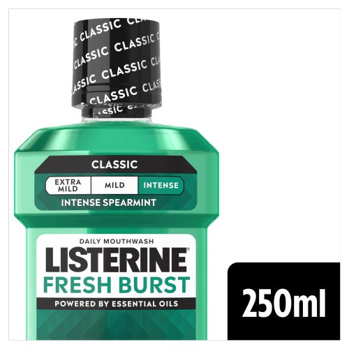 LISTERINE MOUTHWASH FRESH BURST 250ML