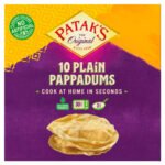 PATAK'S PLAIN PAPPADUMS 100G