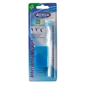ACTIVE ORAL CARE INTERDENTAL BRUSH 10 HEADS
