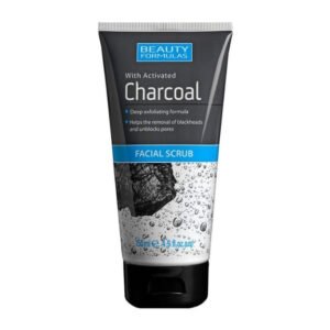 BEAUTY FORMULAS CHARCOAL FACIAL SCRUB 150ML
