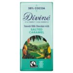 DIVINE SMOOTH MILK CHOCOLATE WITH SALTED CARAMEL 90G