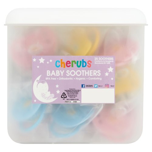 CHERUBS SOOTHERS IN A BOX 25S