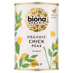 BIONA ORGANIC CHICK PEAS 400G