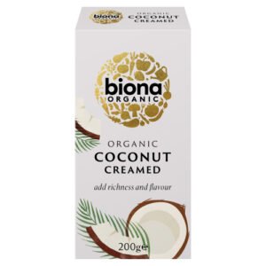 BIONA ORGANIC CREAMED COCONUT BLOCK 200G