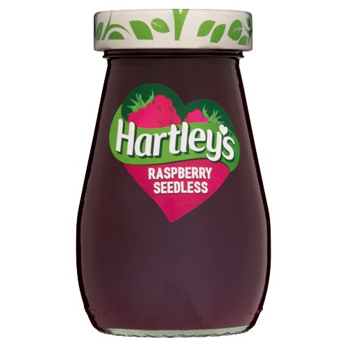 HARTLEY'S BEST RASPBERRY SEEDLESS JAM 340G