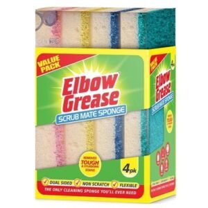 ELBOW GREASE SCRUB SPONGES 4PK
