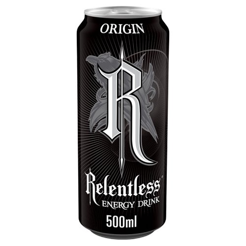 RELENTLESS ORIGIN CAN 4PK 500ML