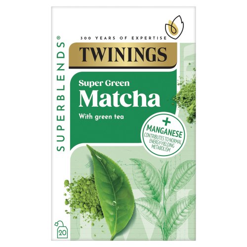 TWININGS SUPERGREEN MATCHA 20'S