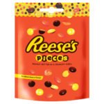 REESE'S PIECES PEANUT BUTTER IN A CRUNCHY SHELL POUCH 90G