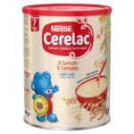 CERELAC 5 CEREALS WITH MILK INFANT CEREAL, 7M+ 400G