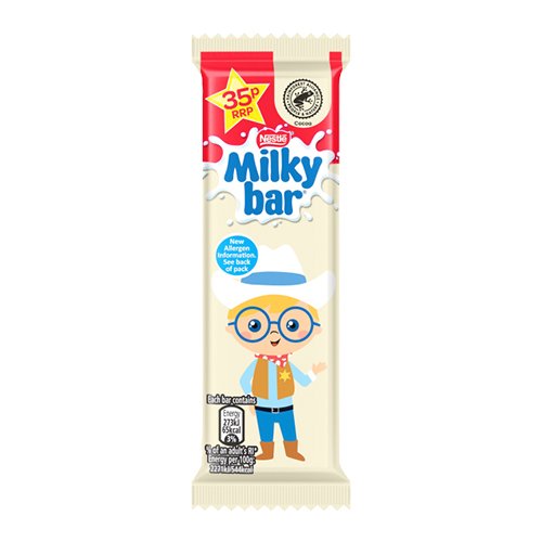 MILKYBAR KID WHITE CHOCOLATE BAR PMP 35P 12G