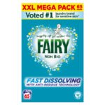 FAIRY NON BIO POWDER FOR SENSITIVE SKIN 65W 3.9KG