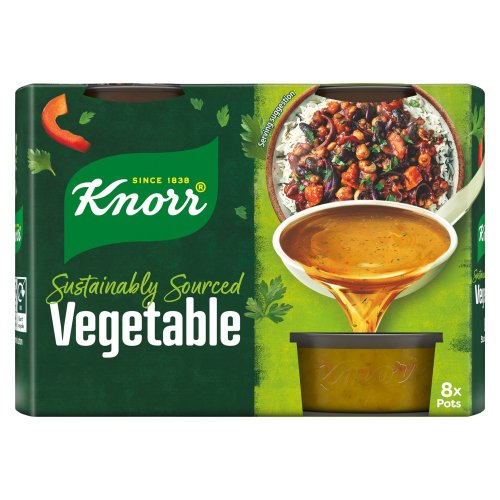 KNORR STOCK POT VEGETABLE 8S 224G