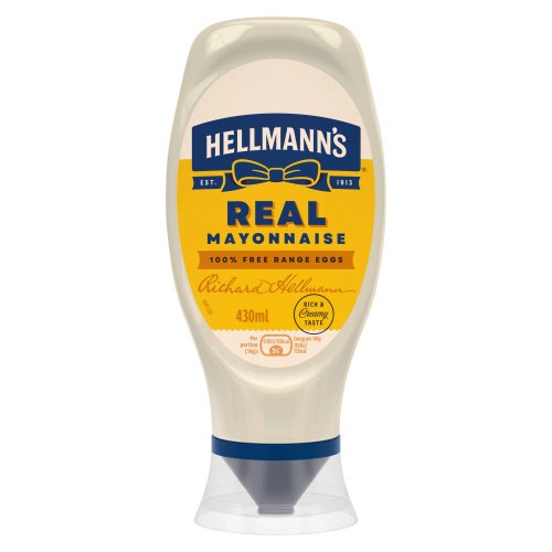 HELLMANN'S REAL MAYONNAISE 430ML