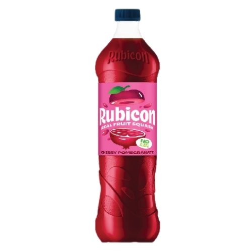 RUBICON REAL FRUIT SQUASH CHERRY POMEGRANATE NAS 500ML