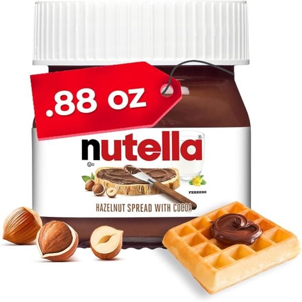 Nutella Creamy Hazelnut Spread with Cocoa, 0.88 oz